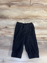 Jumping Beans Drawstring Joggers Black sz 18m