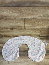 Boppy Nursing Pillow Cover - Pink Floral White