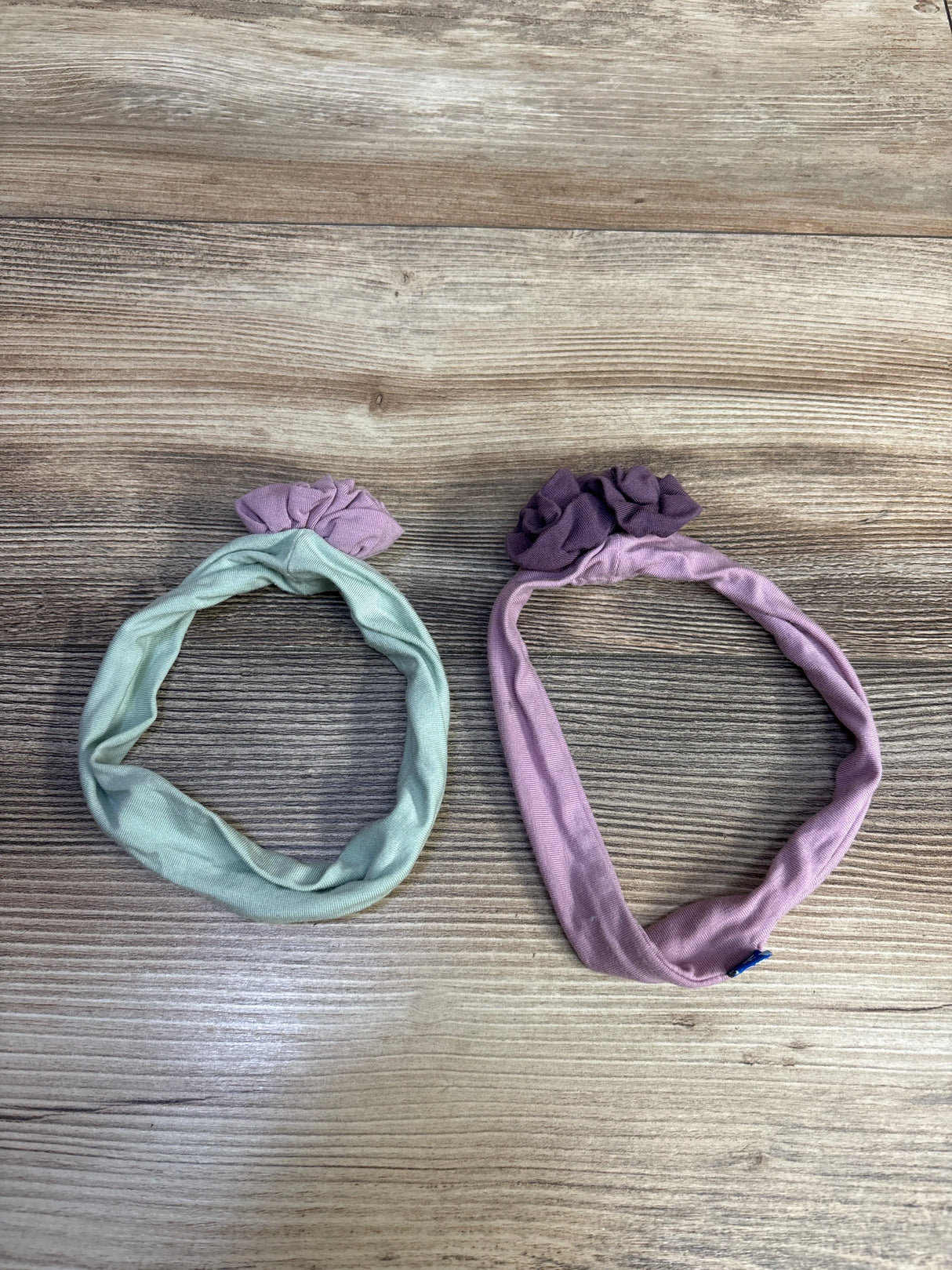 Posh P Headbands, 2pk Pink/Green