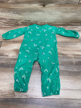 Carter's Floral Coverall Green sz 12m