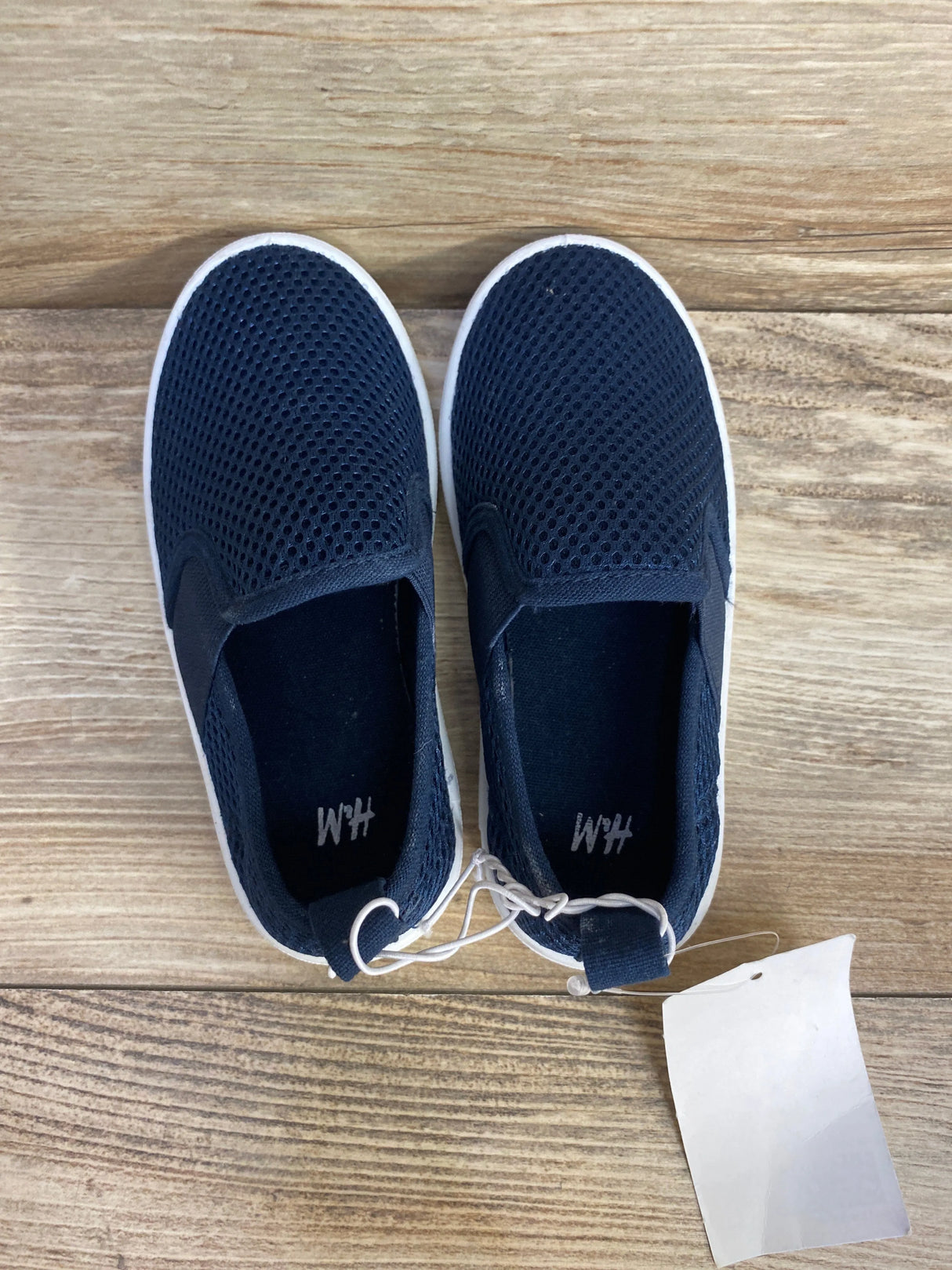 NEW H&M Slip-on Mesh Shoes Navy sz 9c