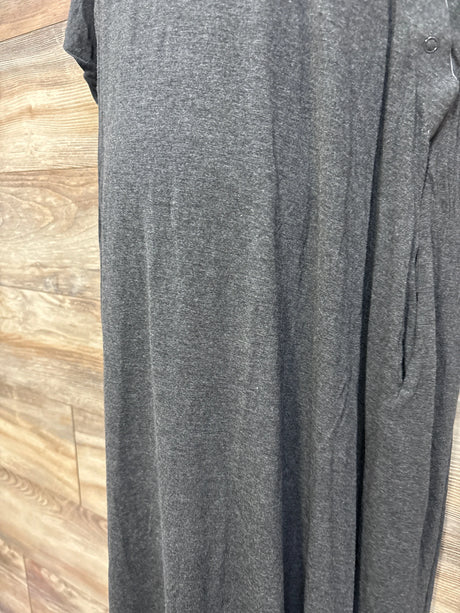 Frida Delivery & Nursing Gown Grey One Size - Me n Mommy To Be