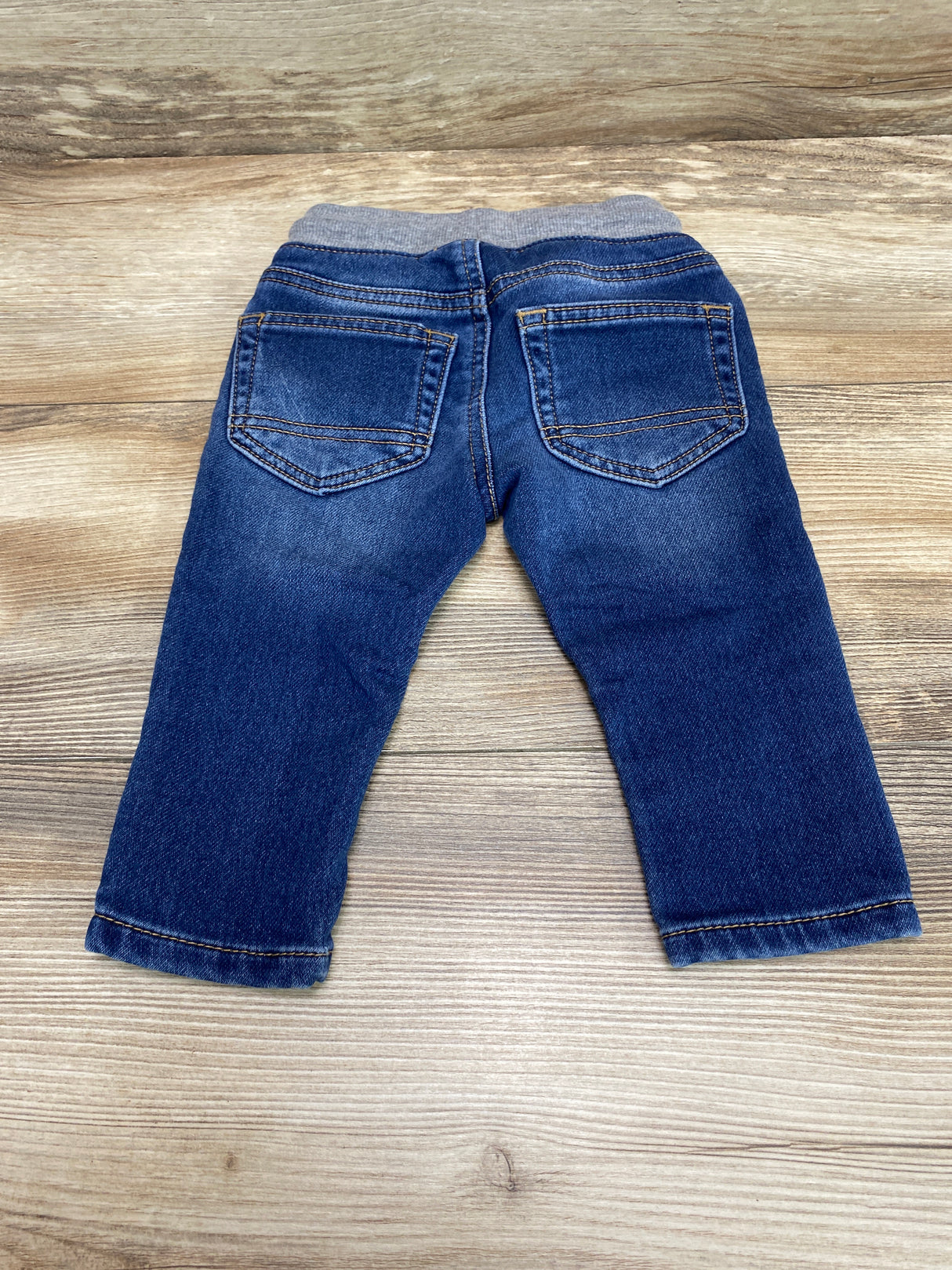 Cat & Jack Drawstring Skinny Jeans Blue sz 12m