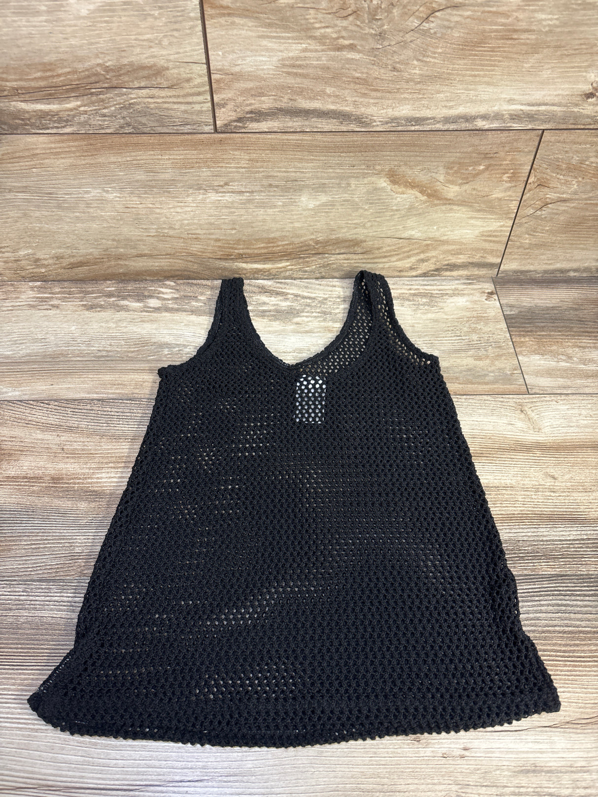 Art Class Mesh Tank Top Black sz 4/5T