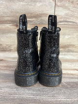 Dr. Martens 1460 Glitter Patent Leather Boots Black sz 1Y