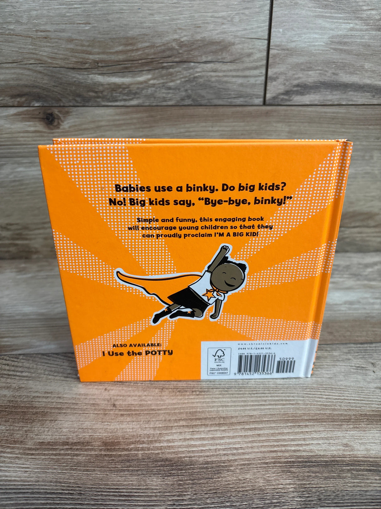 Bye-Bye Binky Hardcover Book