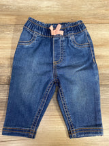 First Impressions Denim Pull On Pants Blue sz 0-3m