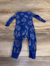 Old Navy Robot Sleeper Navy sz 12-18m