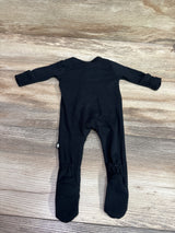 Kyte Baby Bamboo Zippered Footie Black sz Preemie