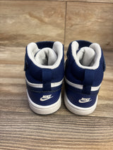 Nike Court Borough Mid 2 TD 'White Blue Signal' Sneakers sz 11c