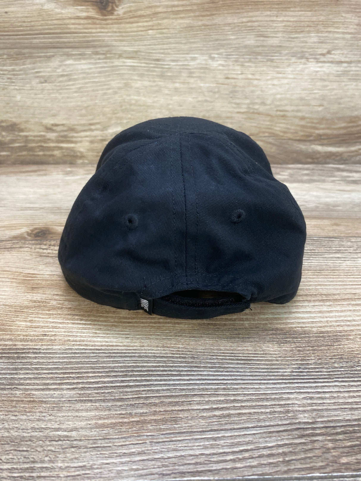 Nike Solid Swoosh Cotton Baseball Cap Black Sz 12-24m