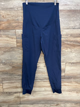 Medcouture Full Panel Maternity Scrub Pants Navy sz XS