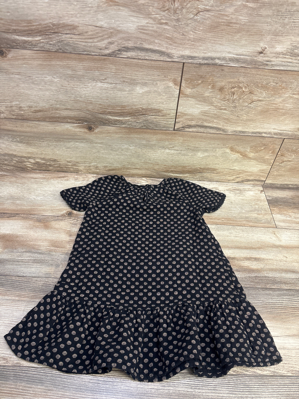 Old Navy Double-Weave Swing Dress Black sz 5T