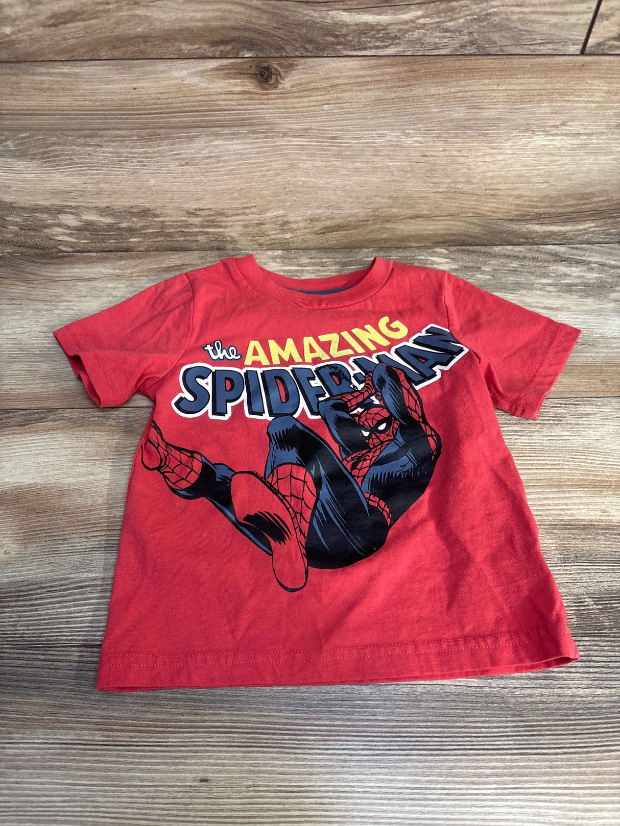 Marvel Spider-Man Shirt Red sz 4T