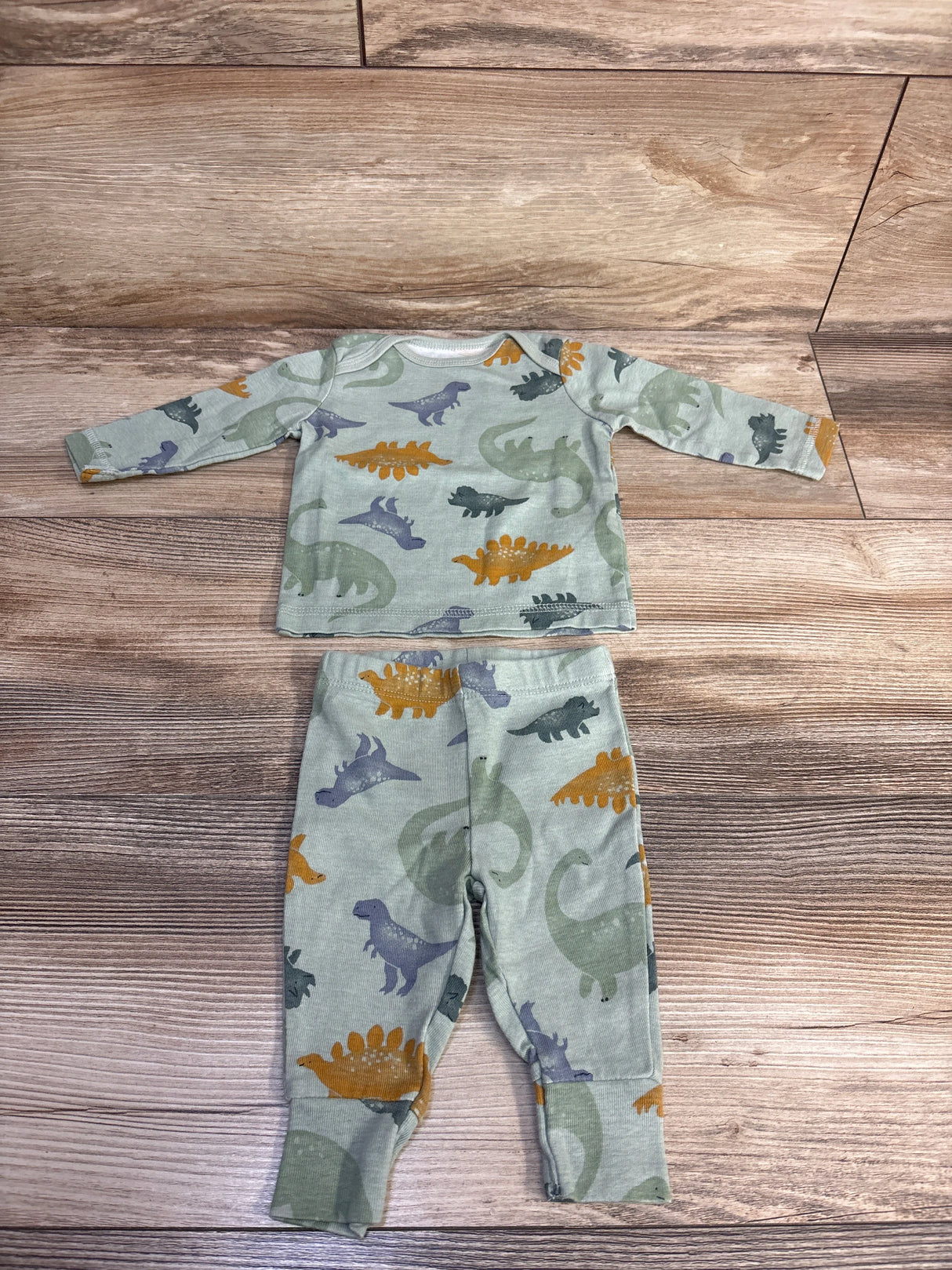 Carter's 2pc Shirt & Pants Set Green sz 3m