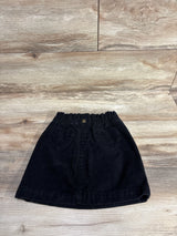 Baby Gap Ribbed Cord Skirt Black sz 4T
