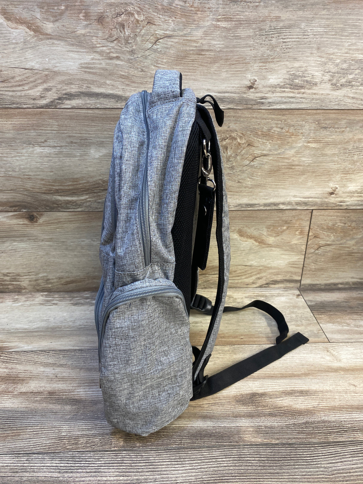 Diaper Bag Backpack Grey