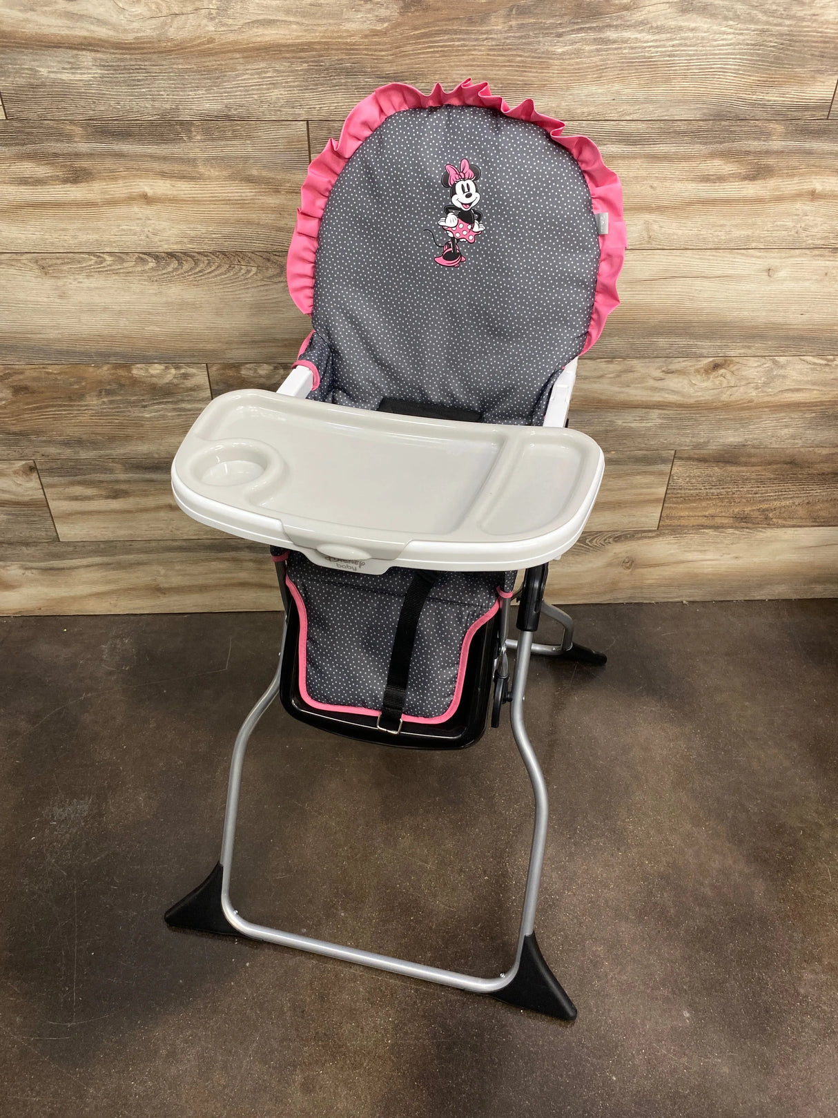 Disney Baby 3D Ultra Full-Size High Chair, Modern Minnie