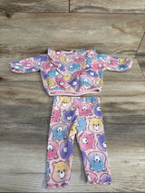 Care Bears 2pc Ruffled Sweatshirt & Ribbed Pants Pink sz 0-3m