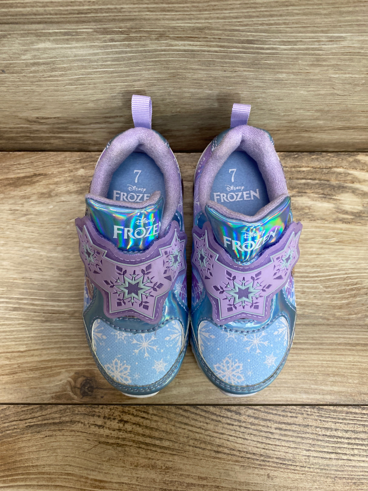 Toddler Disney Frozen Athletic Sneakers - Blue Sz 7c