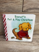 Biscuit's Pet & Play Christmas: A Touch & Feel Board Book