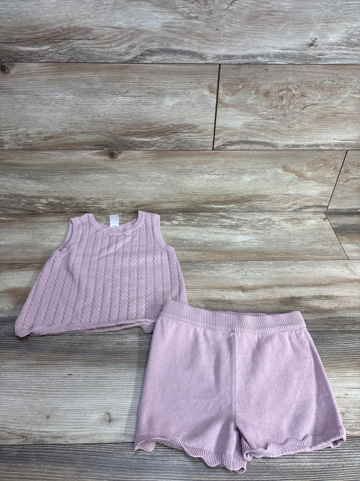 Carter's 2pc Sweater Knit Set Pink sz 5T