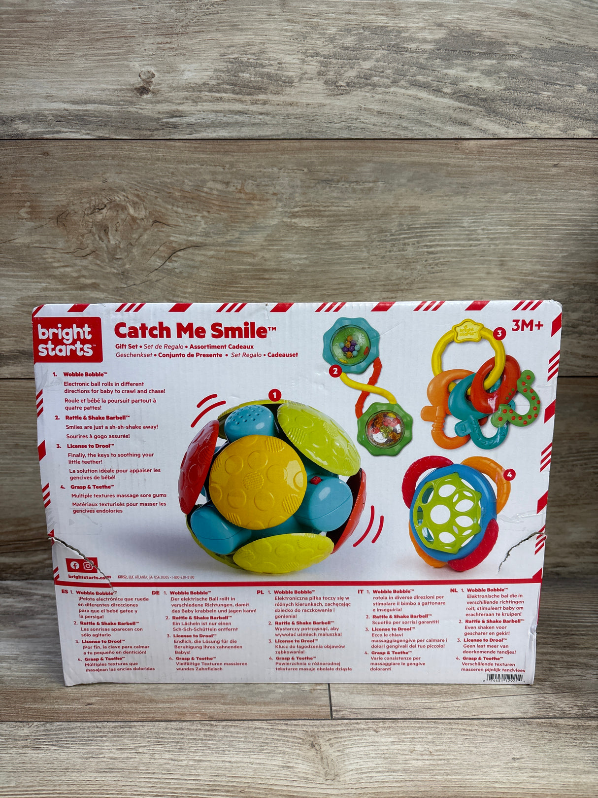NEW Bright Starts Catch Me Smile Teethers Gift Set 4PC