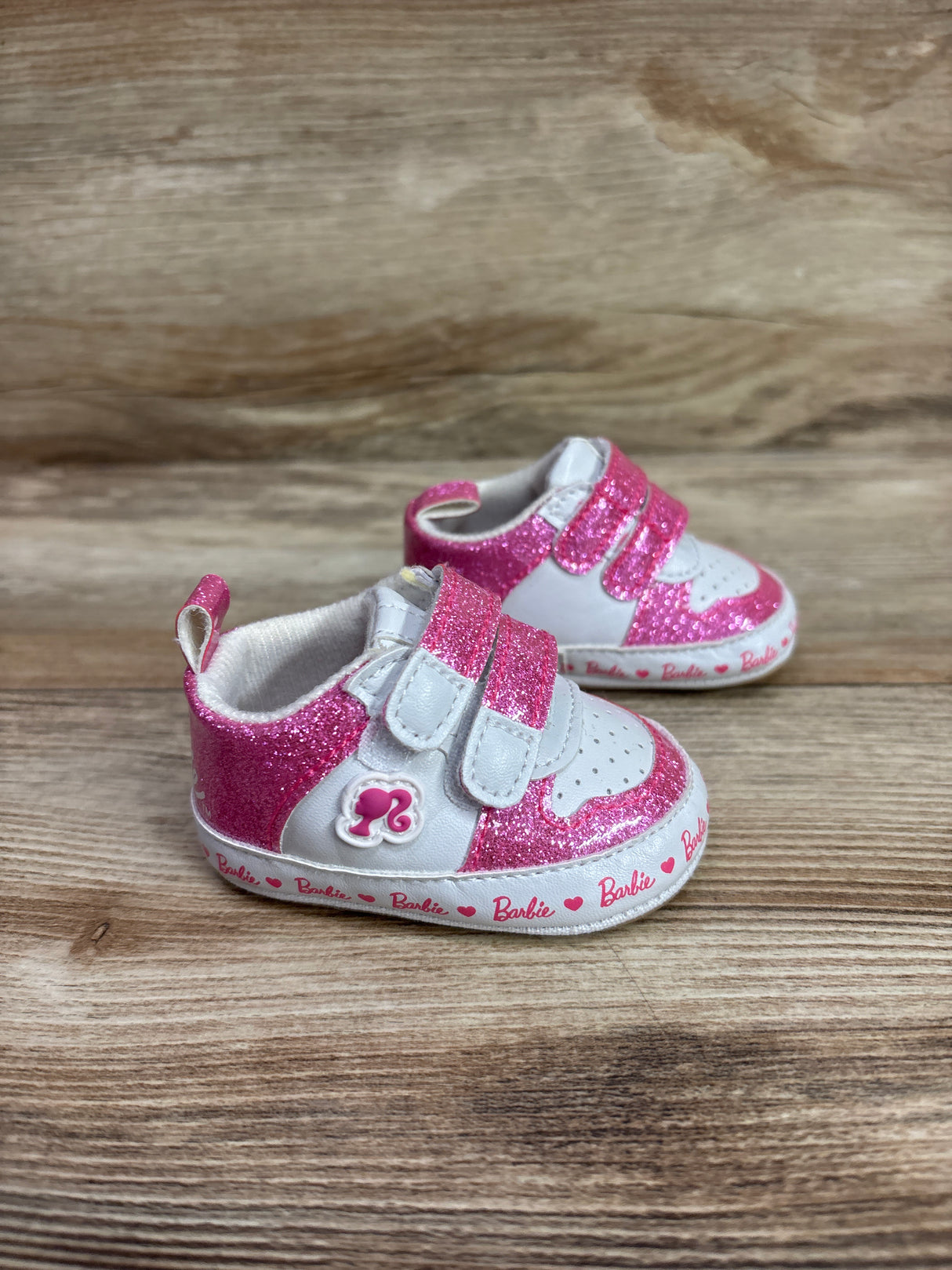 Barbie Soft Sole Sneakers White sz 1c