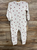 H&M Heart Print Coverall sz 18-24m