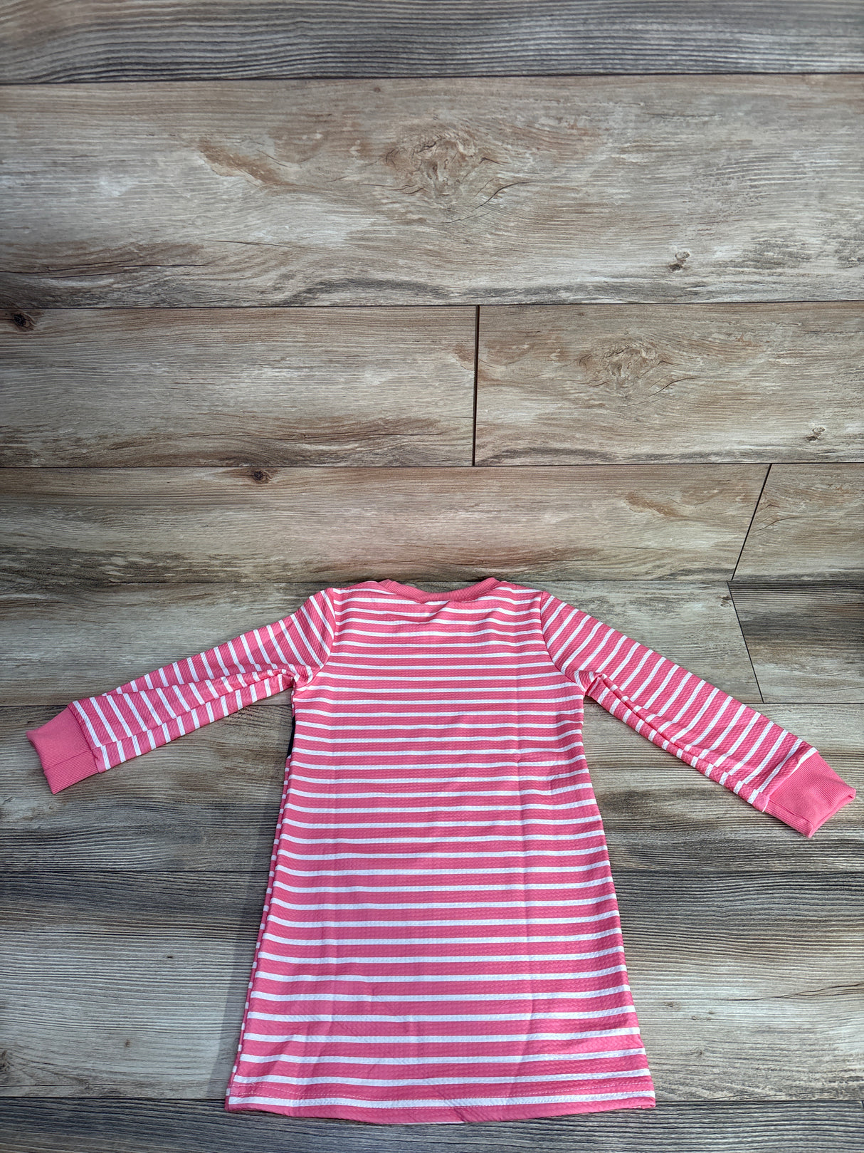 Shein Striped Apple Print Dress Pink sz 5T