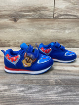 Paw Patrol Double Velcro Shoes Chase/Marshall Blue Sz 7c