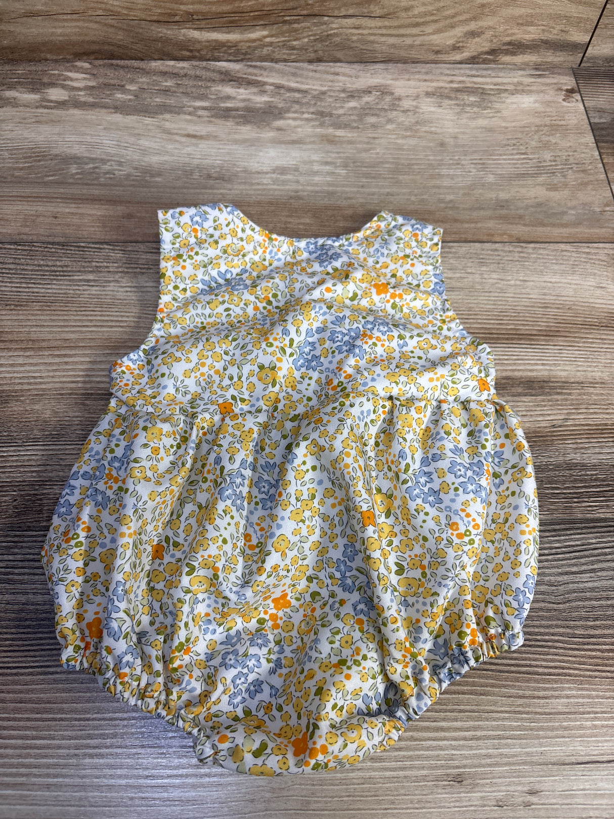 Shein Embroidered Duck Bubble Romper White sz 0-3m