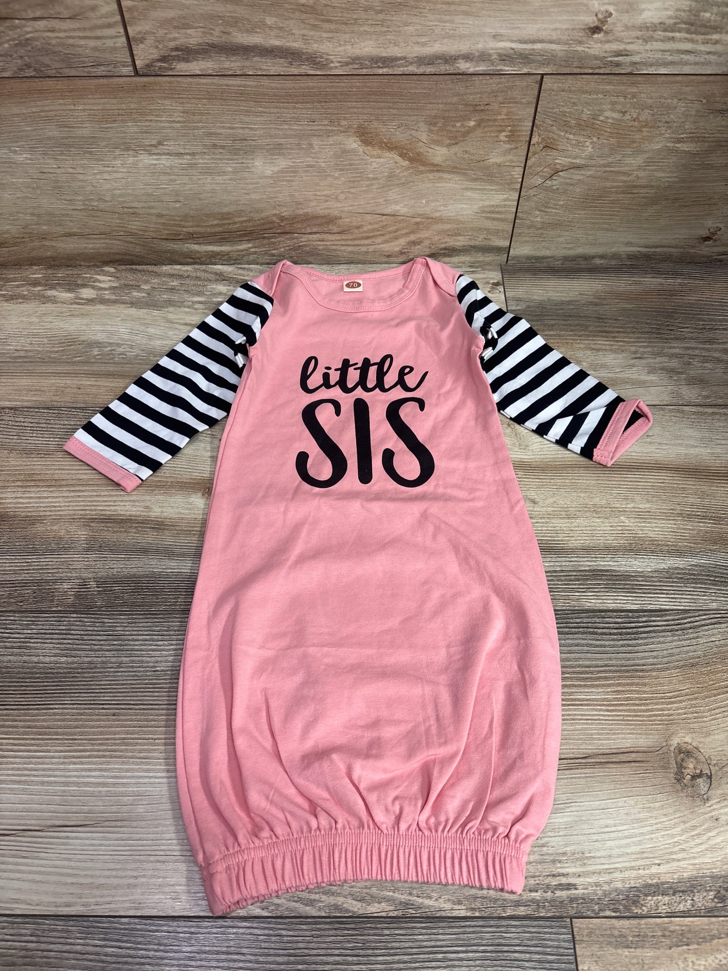 Little Sis Gown Pink sz 3-6m