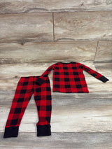 Carter's 2pc Plaid Pajama Set Red sz 12m