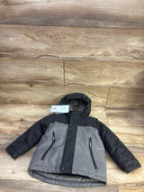 NEW Cat & Jack All Weather 3-in-1 Puffer Windbreaker Jacket Grey sz 3T