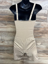 Y25D Maternity Seamless Shapewear Romper Beige sz XXL