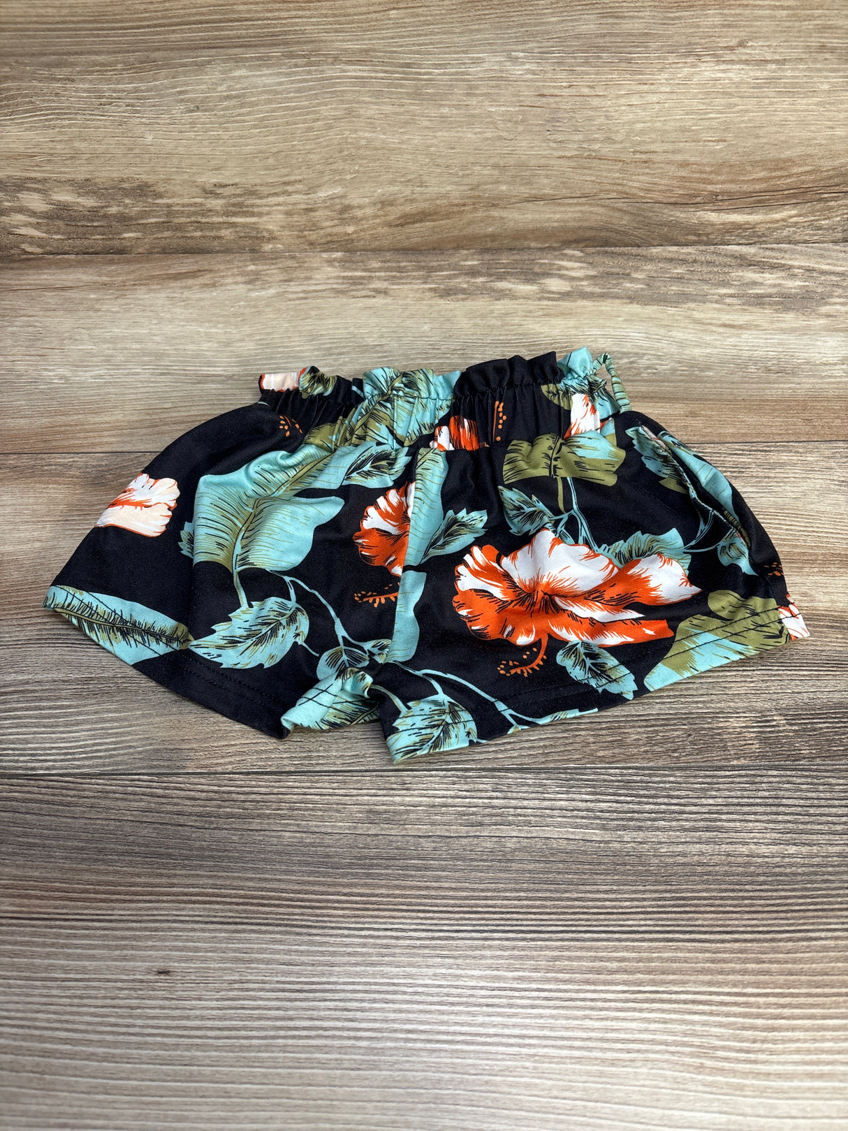 Arshiner Floral Shorts Black sz 2T