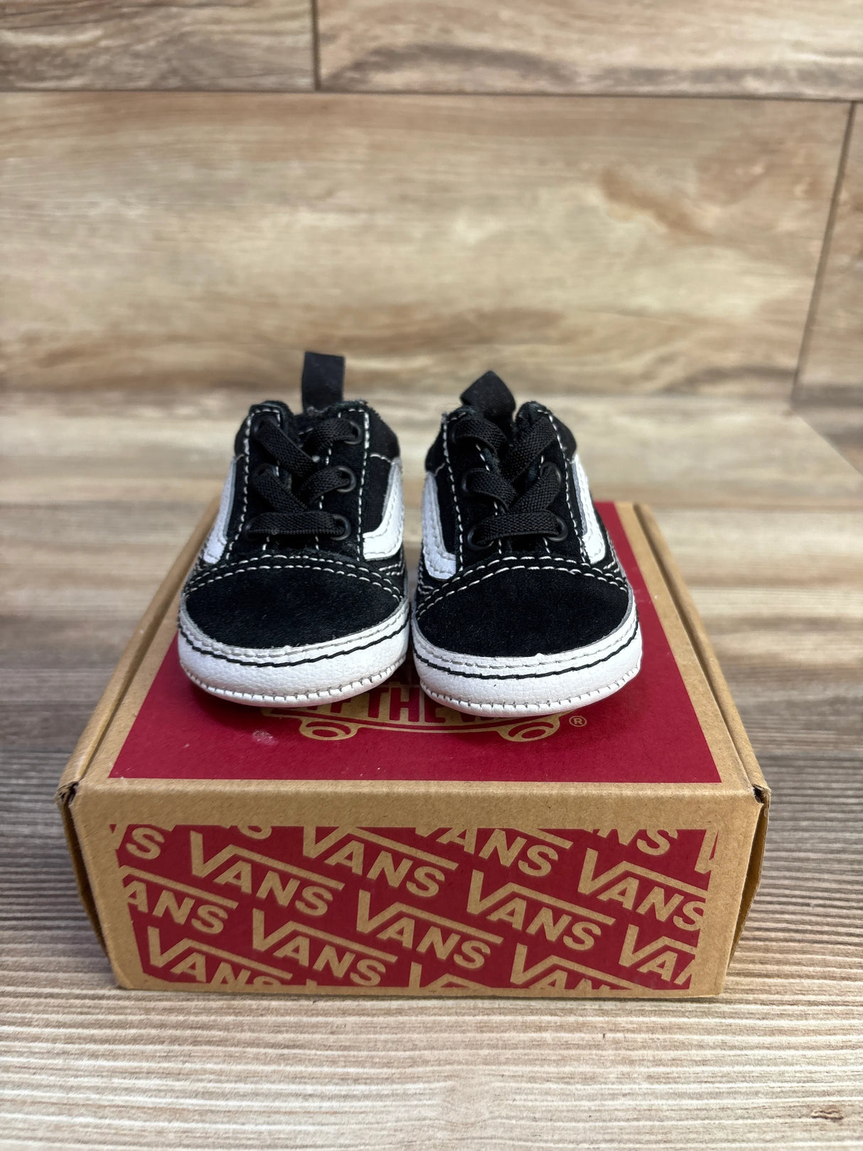 Vans Old Skool Crib Shoes Black sz 1c