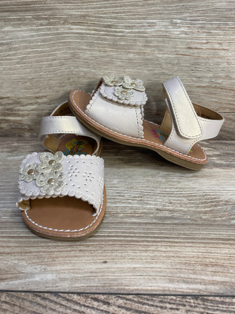 Rachel Faye Sandals Champagne sz 6c - Me n Mommy To Be