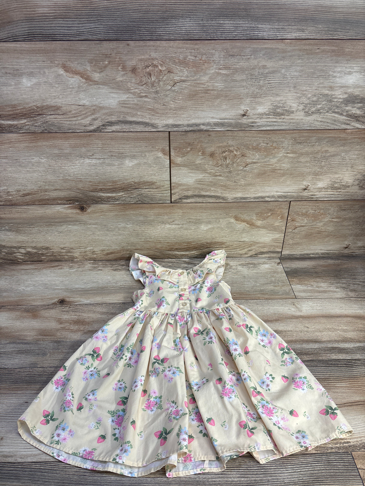 Max & Daisy Floral Sleeveless Dress Yellow sz 4T