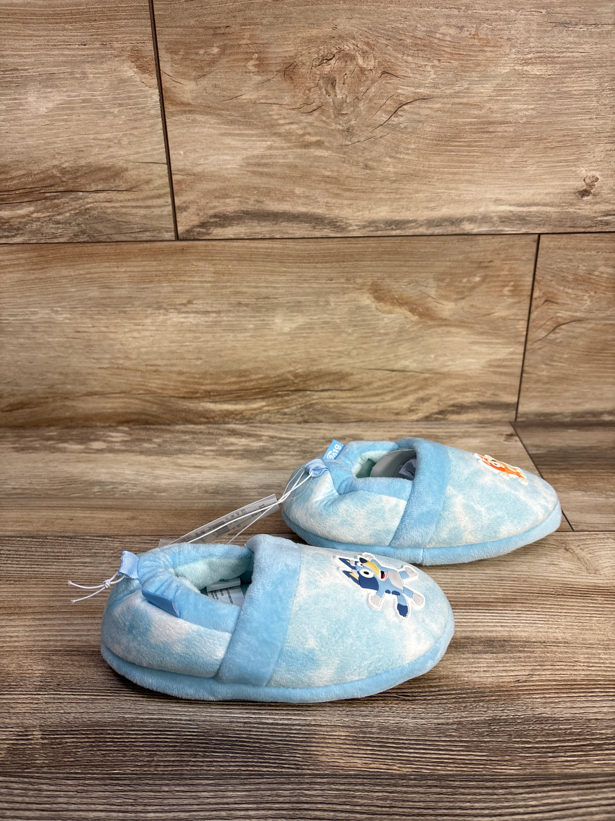 NEW Ground Up Bluey Slippers Blue sz 11-12c