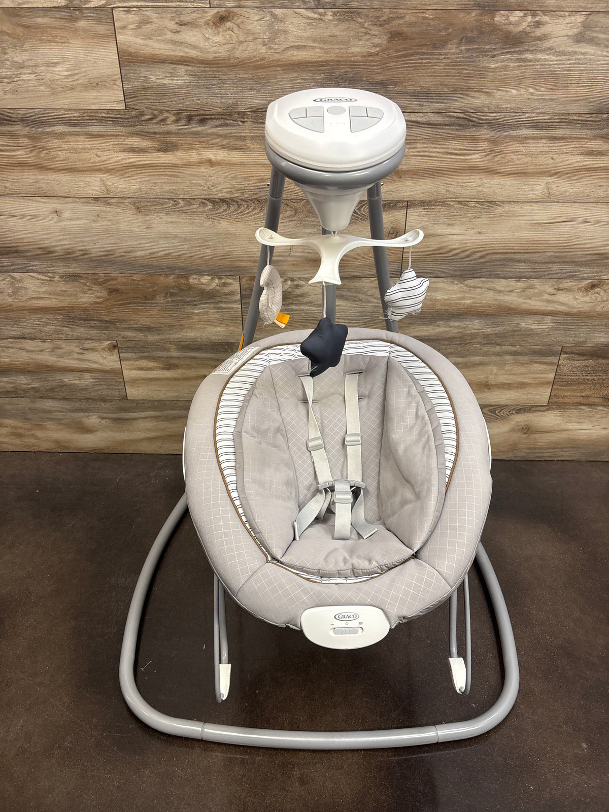 Graco DuetConnect Deluxe Multi-Direction Baby Swing & Bouncer - Britton