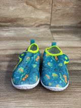 FEETCITY Wide Barefoot Water Shoes Teal sz 4/5c