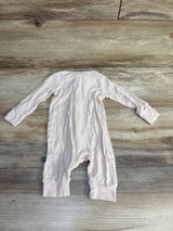Modern Moments Ribbed Sleeper Pink sz 0-3m