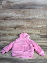 Disney Princess Sherpa Lined Full Zip Jacket Pink sz 3T