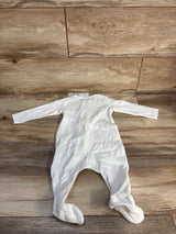 NEW DKNY Ribbed Sleeper White sz 6-9m