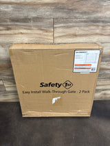 Safety 1st Easy Install Walk Through Safety Gate White 29-38'' 2pk
