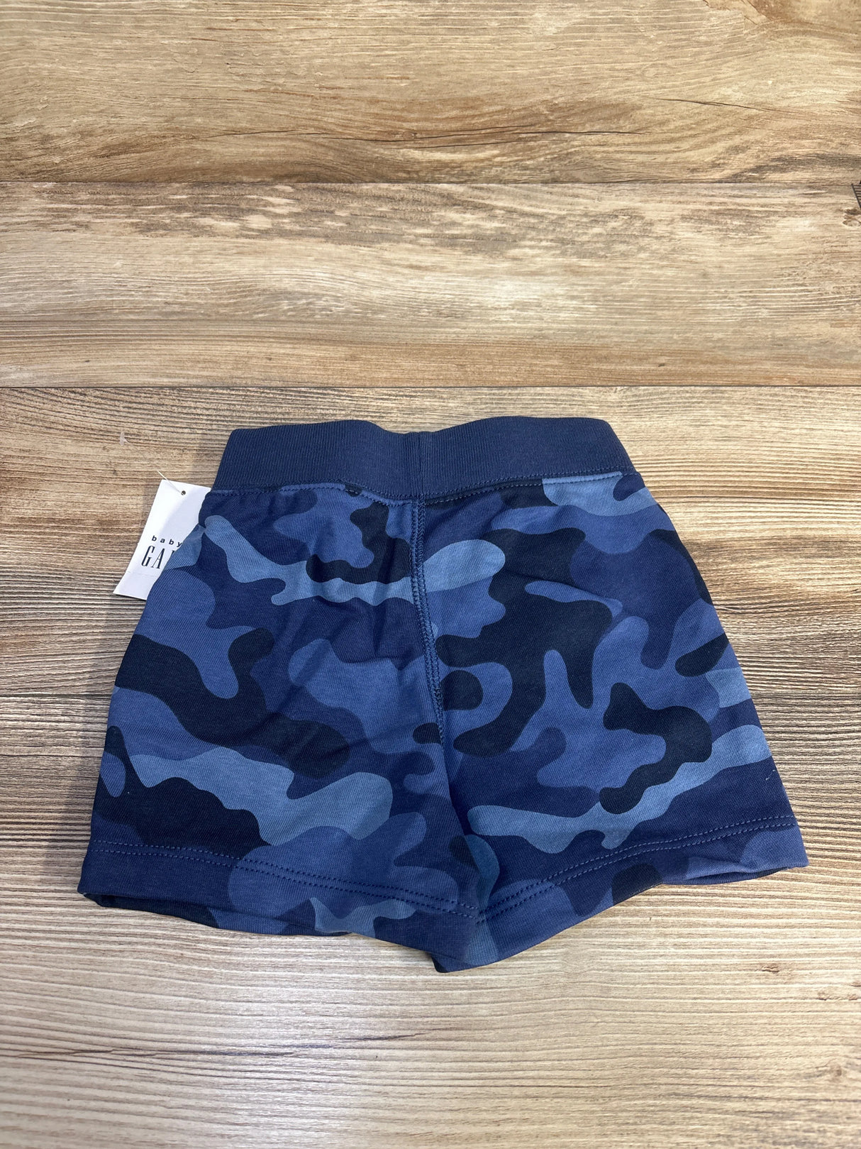 NEW Gap Blue Camo Cotton Shorts sz 18-24m - Me n Mommy To Be