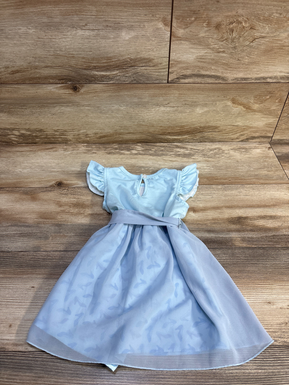 PatPat Cinderella Romper with Tulle Skirt Blue sz 2T
