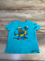 Carter's Dinosaur Shirt Blue sz 18m